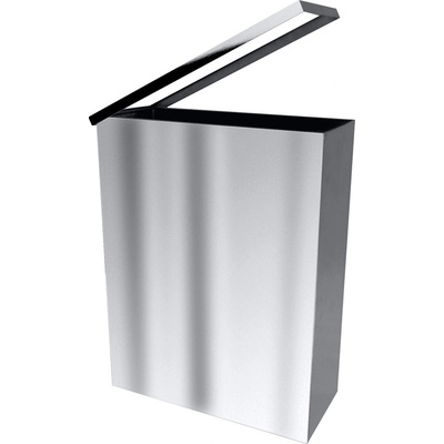 SAPHO XP006 Odpadkový koš nástěnný 25 l broušený nerez – Hledejceny.cz