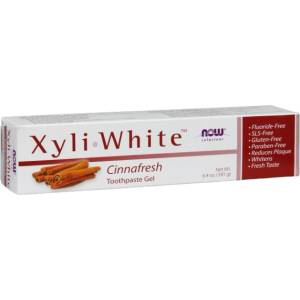 NOW Foods Xyliwhite - Паста за зъби [182 грама] Канела