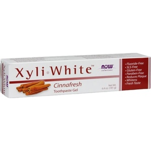 NOW Xyliwhite - Паста за зъби [182 грама] Канела