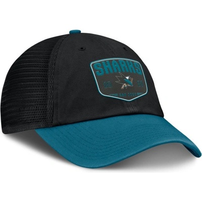 Fanatics San Jose Sharks A/CAP Structured Adjustable Meshback