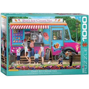 Image 1 of EUROGRAPHICS - Puzzle Dan's Ice Cream Van - 1 000 piese