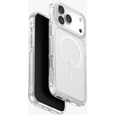 Uniq Уникален калъф за зареждане LifePro Xtreme Magclick за iPhone 17 Pro Max - прозрачен с блясък (8886463694053)