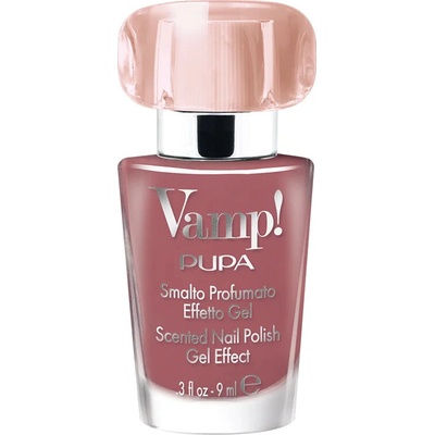 PUPA Milano Lak na nechty VAMP! (Scented Nail Polish Gel Effect) 9 ml 127 Shiny Leather