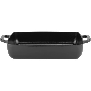 HORECANO HORECANO-Чугунена тава правоъгълна 4.5L 33.9x23.2xh7.5cm ЧЕРЕН МАТ (HC47174) (0147174)