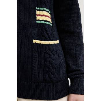 Benetton жилетка мъжка от памук (1ZHHK601W)