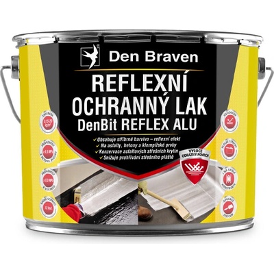 Den Braven Reflexní ochranný lak DenBit REFLEX ALU 4,5 kg
