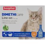  Противопаразитни пипети за котки Beaphar Dimethicare Line On 3х1мл