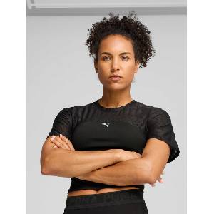 PUMA Тениска lace top - short
