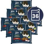FELIX Капсули FELIX Tasty Shreds вкусен избор в сос 36 x 80 г