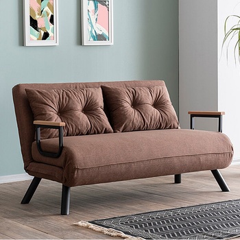 ASG Ruby светлокафяв - диван с функция легло (8684282192817)