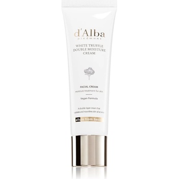 d'Alba White Truffle Double Moisture Cream подхранващ успокояващ крем за лице с хидратиращ ефект 60ml