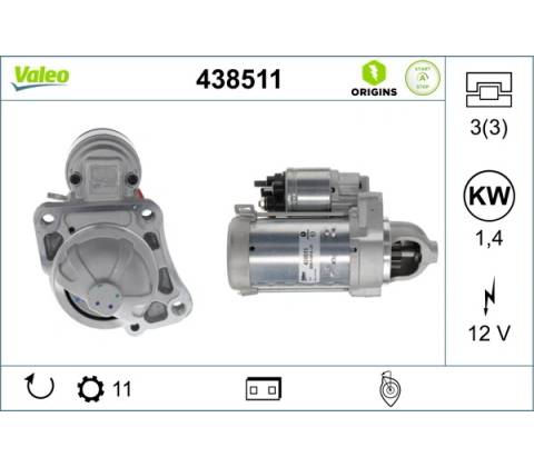 Startér VALEO 438511