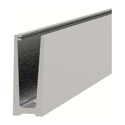 ECONOMY podlahový profil 0004 pro naloženou montáž, 2500 mm, hliník stříb. elox