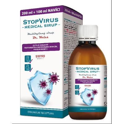Dr. Weiss Stopvirus Medical sirup 200 + 100 ml