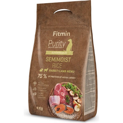 Fitmin Purity Rice Semimoist Rabbit & Lamb 4 kg
