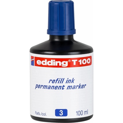 Edding T100 inkoust permanentní modrý