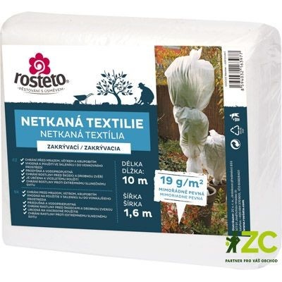 Neotex netkaná textilie Rosteto 19g 10x3,2m – Zboží Mobilmania