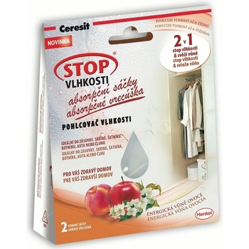 Ceresit Stop Vlhkosti Absorpčné vrecúška 2 x 50 g energické ovocie