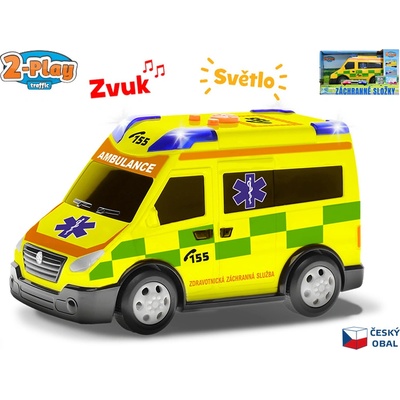 Mikro trading 2-Play Traffic -Auto ambulance 135 cm CZ design