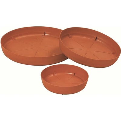 Prosperplast TERRA PCE9, terakota, průměr 370 mm, 3 pack