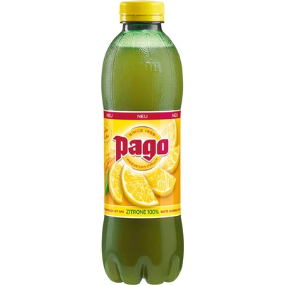 Pago 100% citrónová šťáva 1000 ml