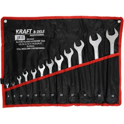 Kraft & Dele Sada očkoplochých kľúčov 12 ks KD10926
