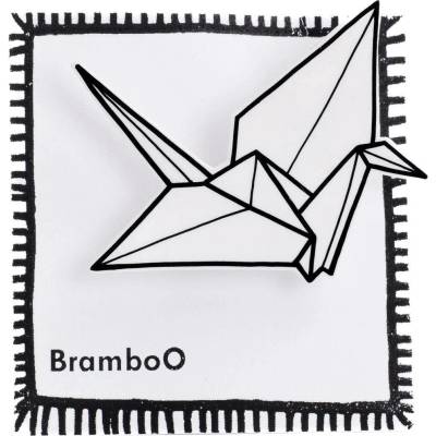 BramboO brož origami Jeřáb 28706