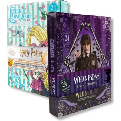 Cinereplicas Distrineo Adventní kalendář 1+1 za polovinu - Wednesday + Luna Lovegood