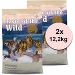 Taste of the Wild Wetlands Canine 2x12,2 kg