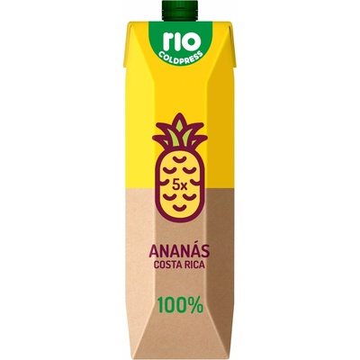 RIo Cold Press Džús ananásový 100% 1 l
