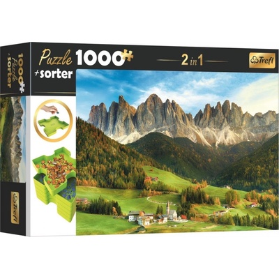 TREFL s třídičem 2v1 Dolomity Itálie 1000 dielov