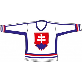 SPORTTEAM Hokejový dres SR 6 biely