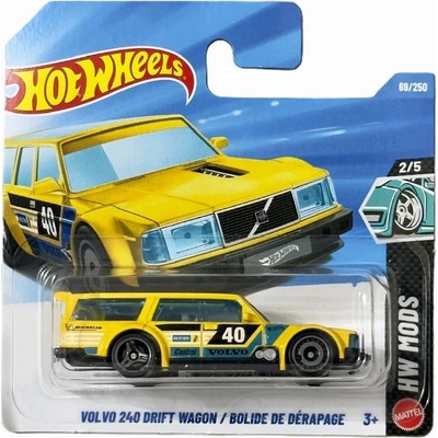 Mattel Hot Wheels Volvo 240 Drift Wagon Case K
