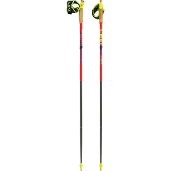 LEKI Щеки за бягане Leki Ultratrail FX. One Running poles - Bright Red / Violet / Neonyellow - размер 110 cm (526-1083-0112)