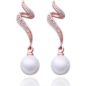 Image 1 of Стилни обеци с перли