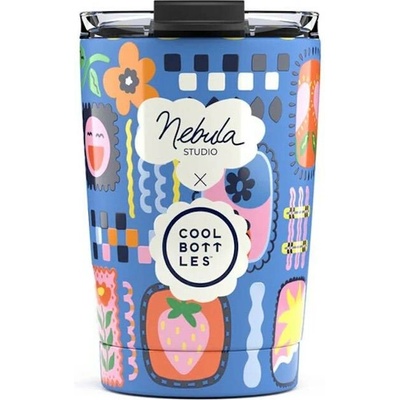 Cool Bottles Xclusive! Nerezový termohrnek Nébula Patch Zone 330 ml