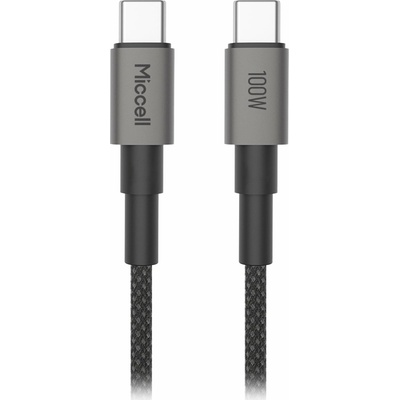 Micsell VQ-D34 USB-C na USB-C 100 W 1,2m černý