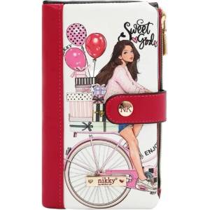  Портфейл Nikky, 18x9.5x2.5 cm, SWEET GIRL (34022-А-SWEET GIRL)