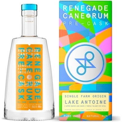 Renegade Cane Rum Pre-Cask Lake Antoine 50% 0,7 l (holá láhev)