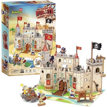 CubicFun Пъзел 3D Pirate Knight Castle 183ч (1008253F)