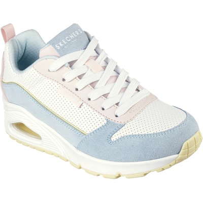 Skechers Маратонки Skechers Women's Suede Classic Low-Top Trainers - Light Blue/Pink
