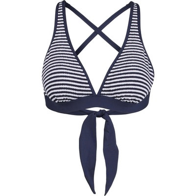 Seafolly Дамско бикини горнище Seafolly Clubhouse Multi Fit Longline Tri Bikini top - True Navy - размер 44 (EU) (150-6625-0217)