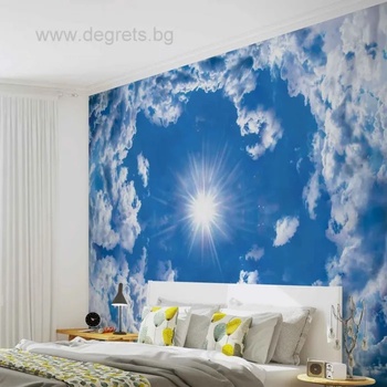 Image 1 of Фототапет Облаци в небето 3d xl