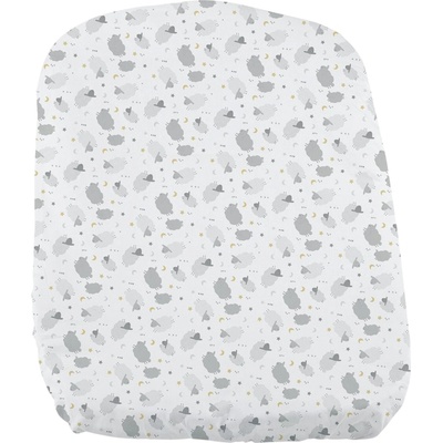 Chicco Комплект от 2 броя чаршафи Chicco - За Baby Hug, Grey Sheep (09005010910990)