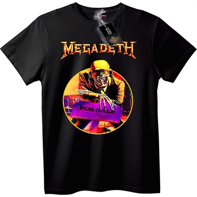 NOONEBRAND Тениска Megadeth За продажба - 2XL, White