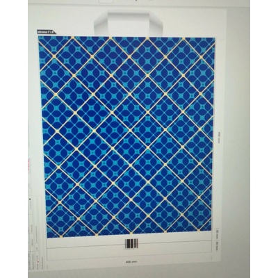 Plastová darčeková taška 400x450 KÁRO