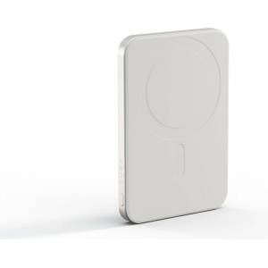 ZENS Powerbank Zens Pro 1 Slim MagSafe Qi2 15W 5000 mAh, бял (Zen000022)