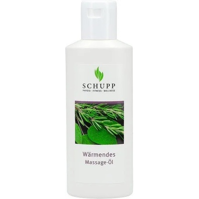 Schupp Загряващо масажно масло, 200 мл