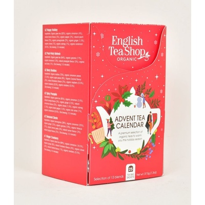 English Tea Shop Adventný kalendár Číselný 25 pyramidek