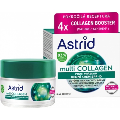 Astrid Multicollagen denní proti vráskám SPF10 50 ml